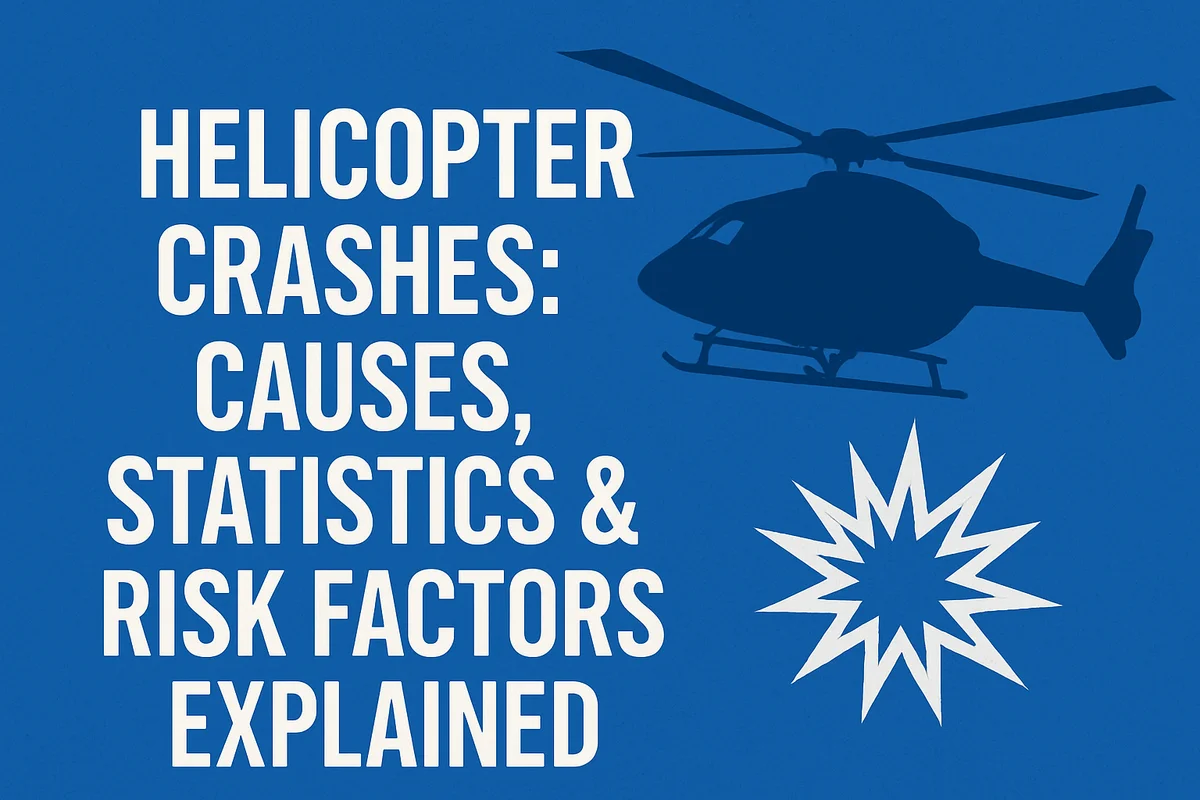 Helicopter Crashes: Causes, Statistics & Risk Factors Explained