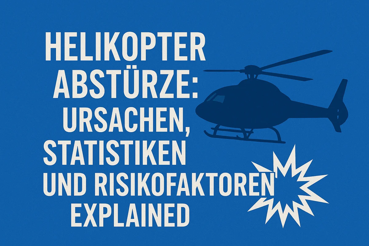 Helikopterabstürze: Ursachen, Statistiken und Risikofaktoren